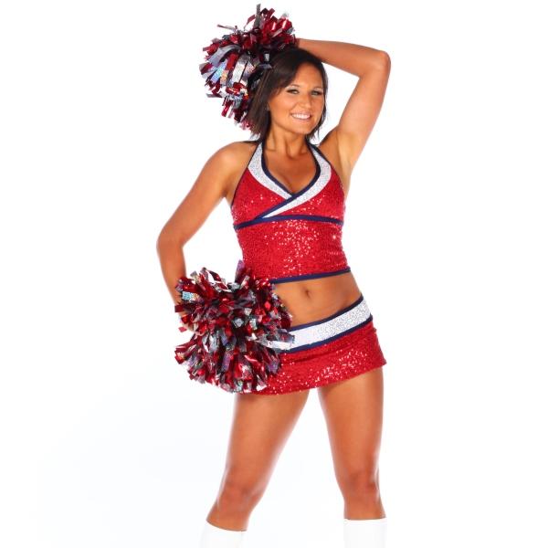 Cheerleaders for the Washington Wizards in the National Cherry