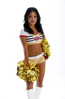 Tina San Francisco 49ers Science Cheerleader