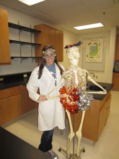 Niki: Competitive cheerleader and future medical doctor.