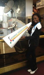 Project MERCCURI space microbes citizen science science cheerleader redskins 