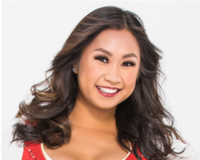 Kimberly: Financial Management Consultant and Cheerleader for the San Francisco 49ers Playoff Team