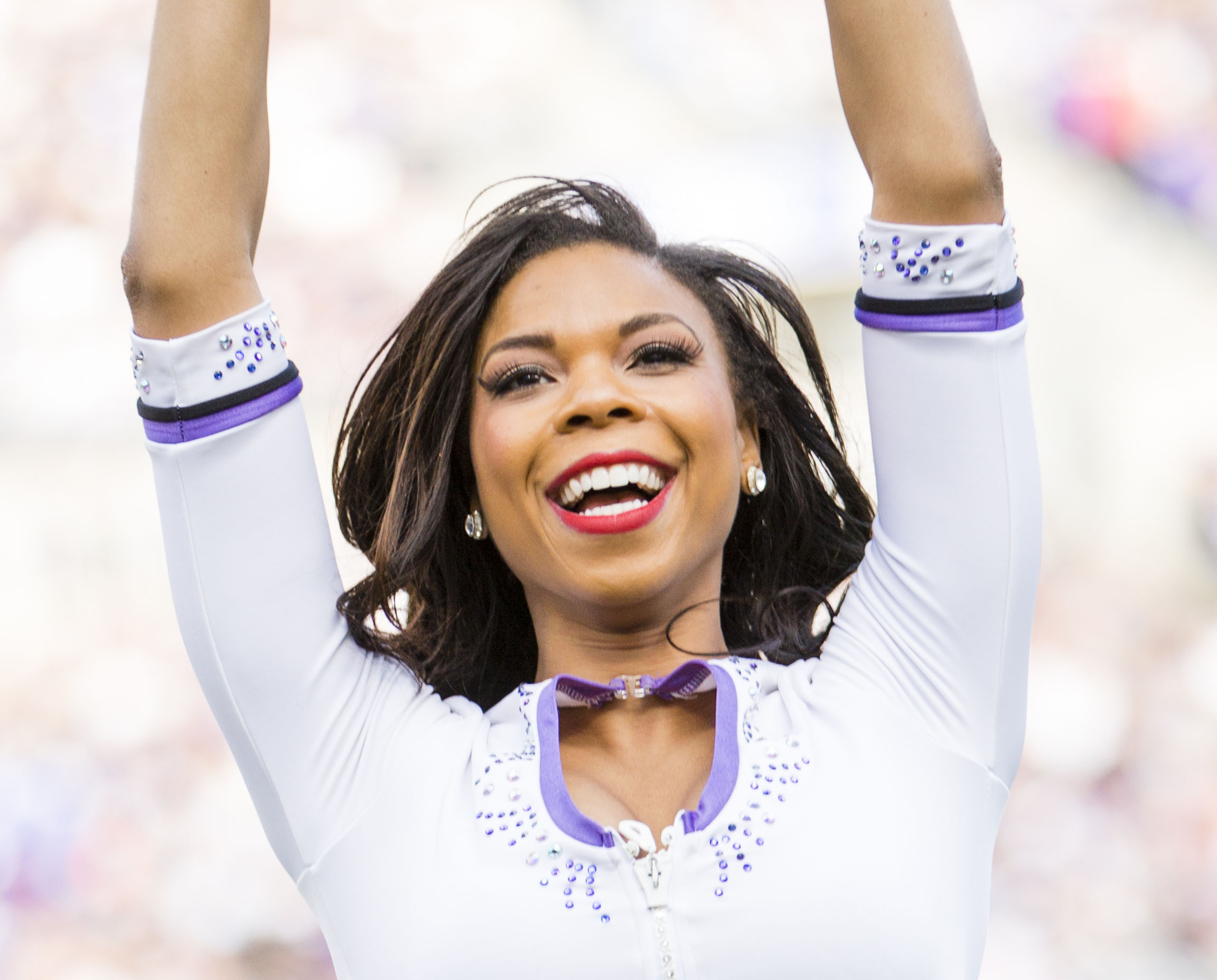 Lexy: Emergency Room Nurse and Cheerleader for the Baltimore Ravens Playoff  Team - Science Cheerleaders