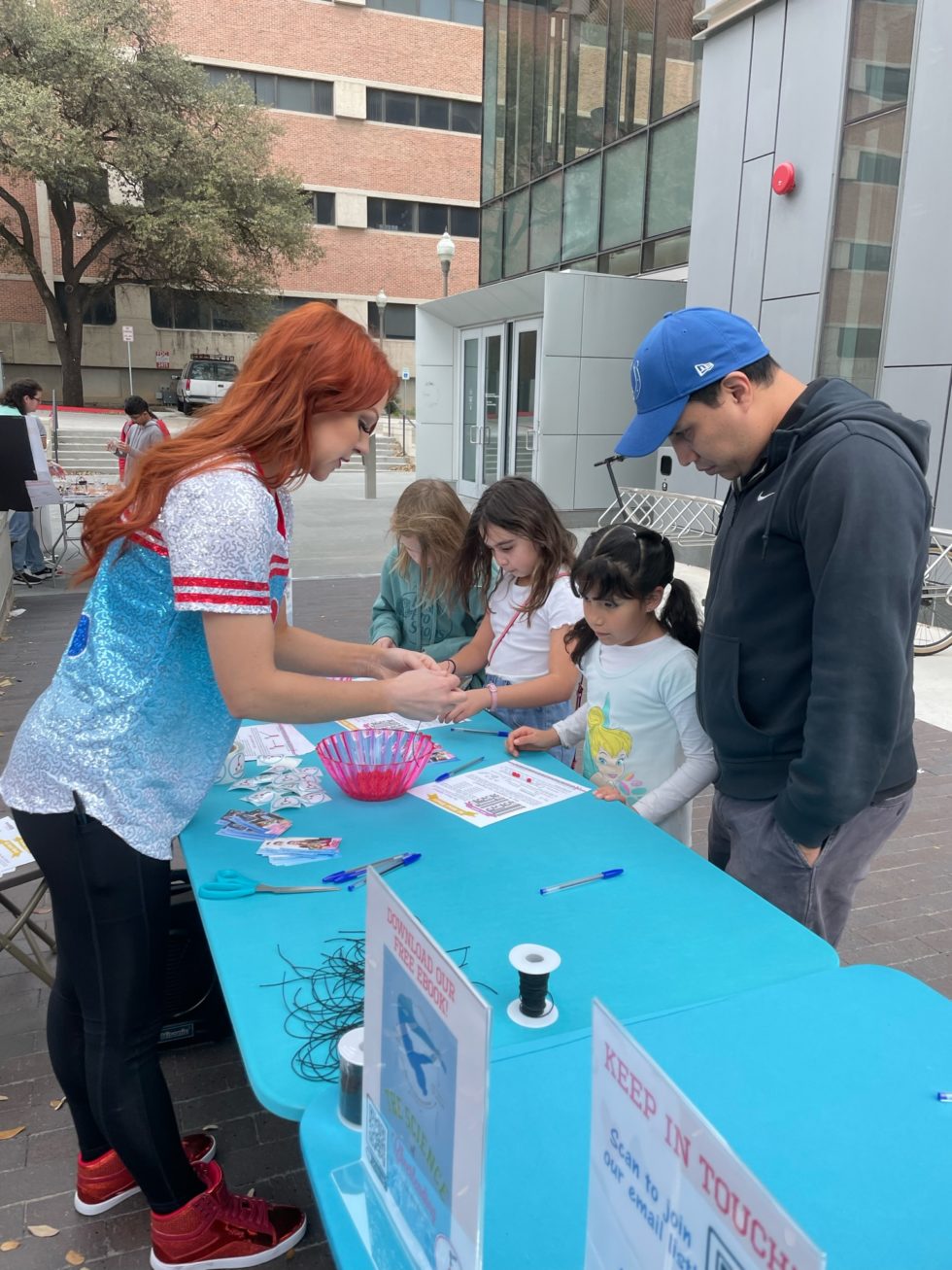 2024 UT Austin STEM Girl Day Science Cheerleaders